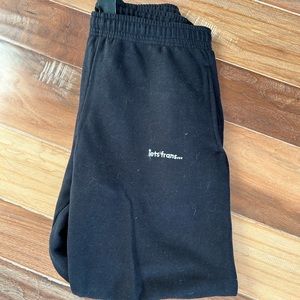 iets frans Black Sweatpants